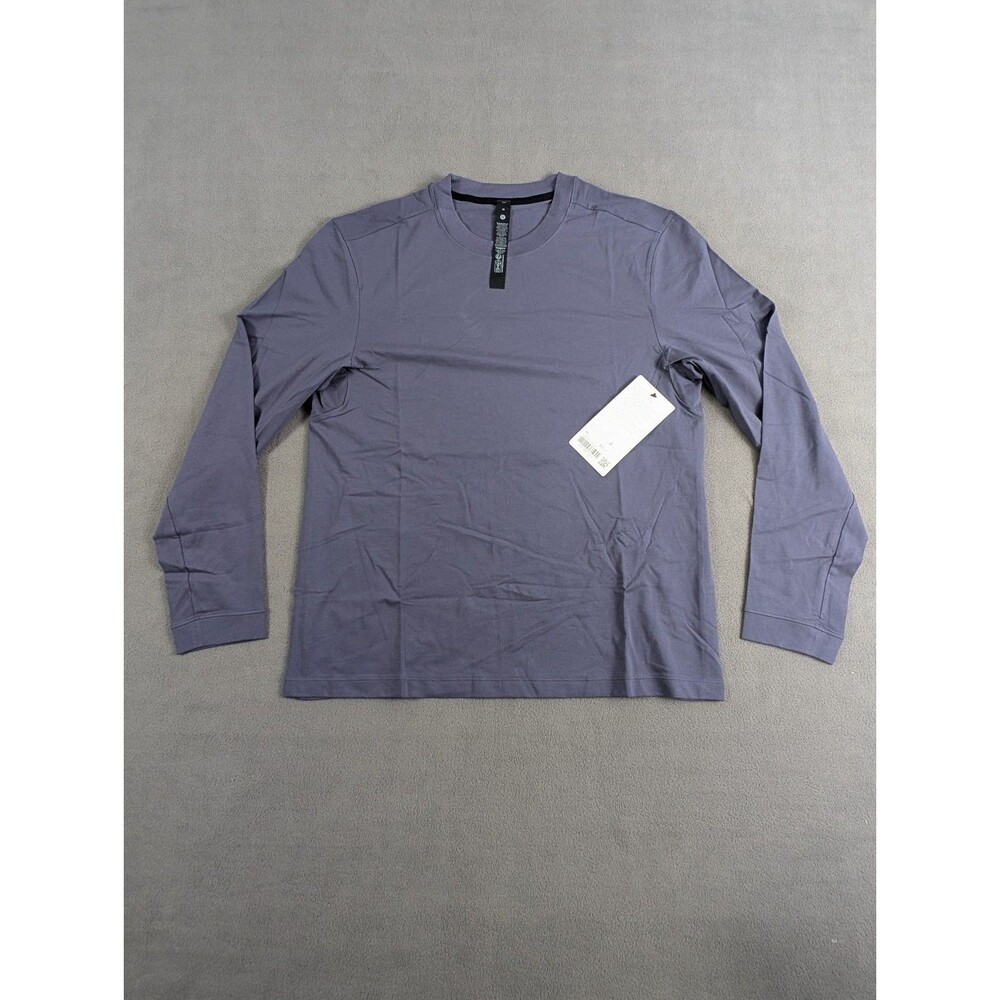 NWT Lululemon Zeroed In Long Sleeve Shirt Men's M Nightfall Purple Medium